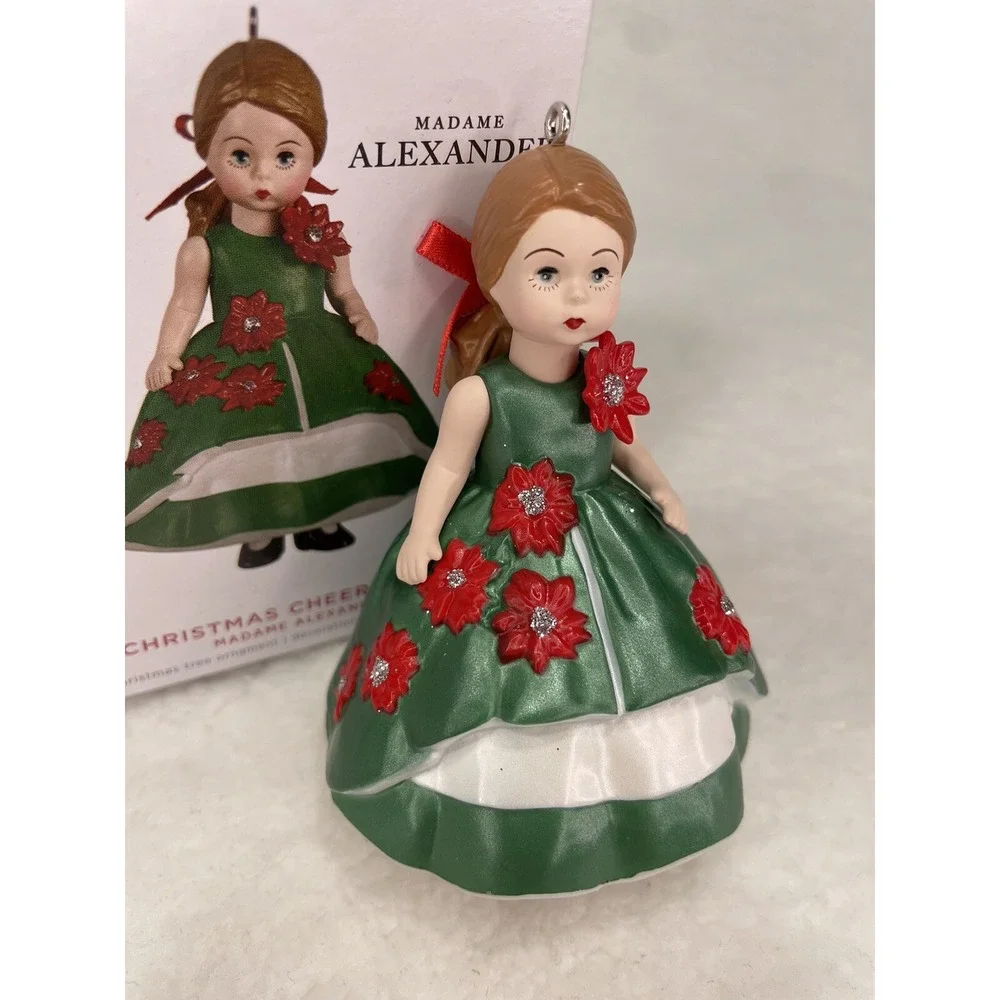 Hallmark Keepsake 2022 Christmas Cheer Wendy Madame Alexander Ornament NIB‎